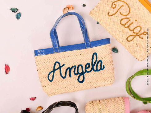 Straw Elegance: Perfect Bridal Gift Handbag!